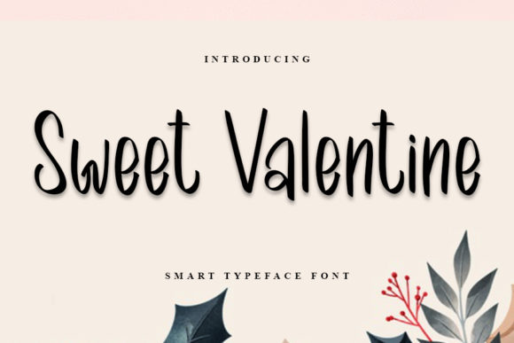 Sweet Valentine Font Poster 1