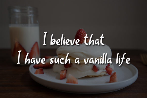 Sweet Vanilla Font Poster 2