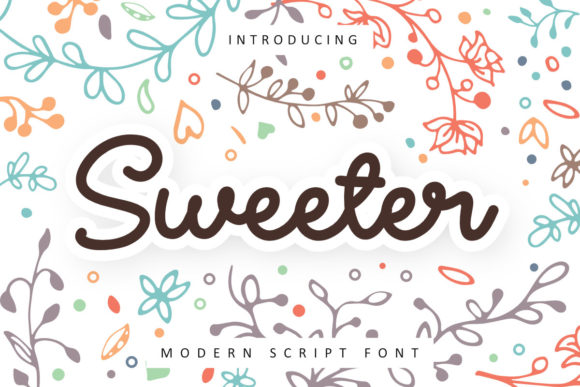 Sweeter Font Poster 1