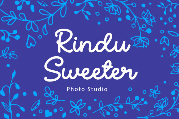Sweeter Font Poster 2