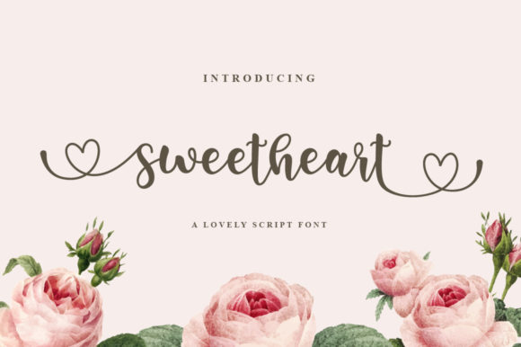 Sweetheart Font Poster 1