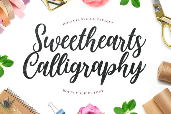 Sweethearts Font Poster 1