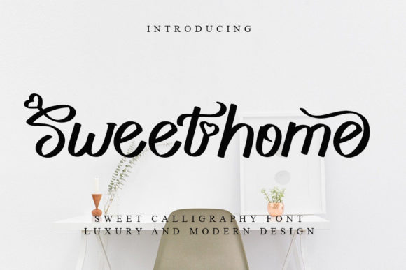 Sweethome Font Poster 1