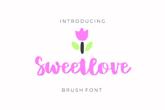 Sweetlove Font Poster 1