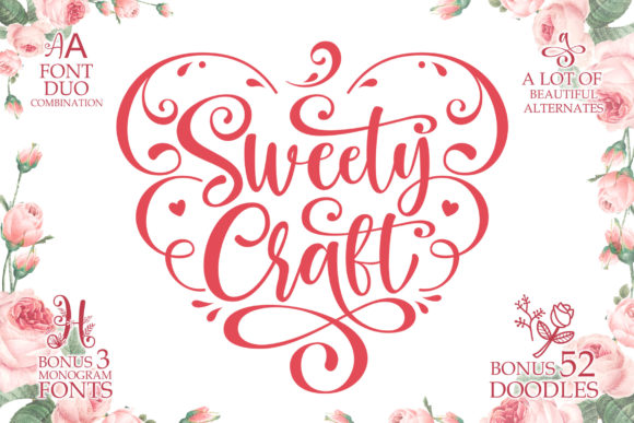 Sweety Craft Font Poster 1