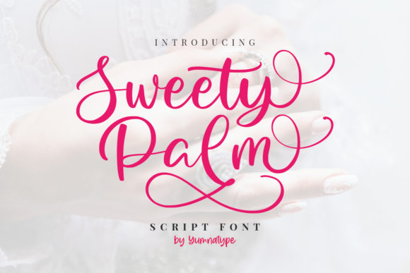 Sweety Palm Font Poster 1
