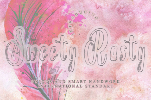 Sweety Rasty Font