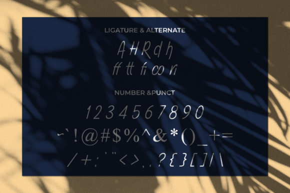 Swordfish Font Poster 9