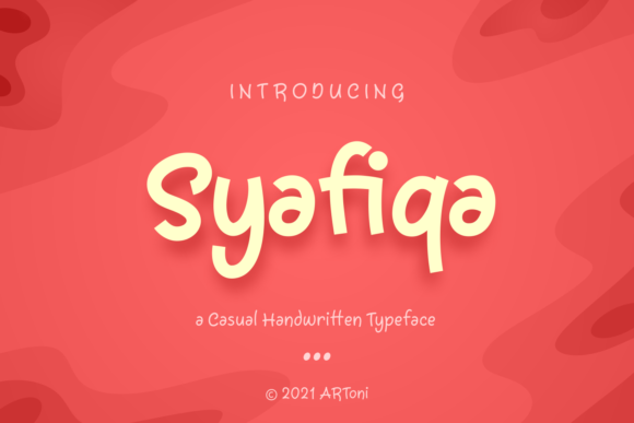 Syafiqa Font