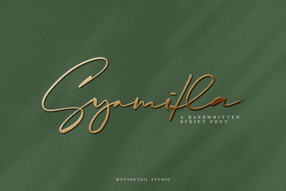 Syamitla Font Poster 1