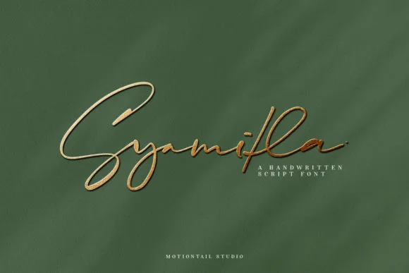 Syamitla Font Poster 1