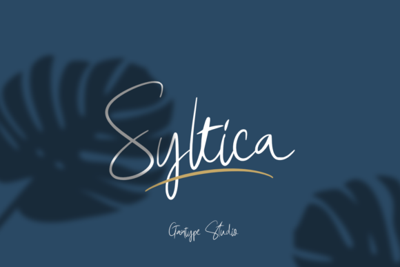 Syltica Font Poster 1