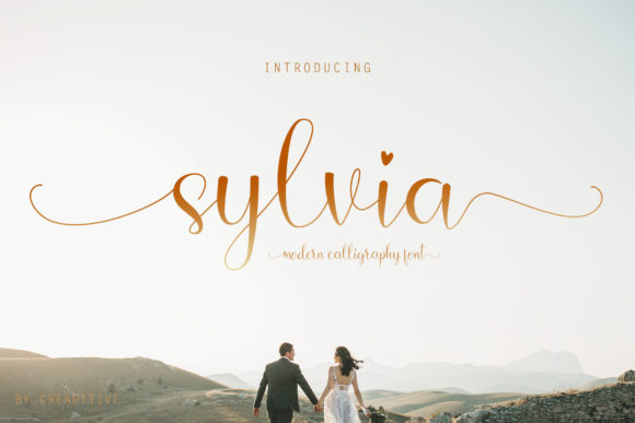 Sylvia Font Poster 1