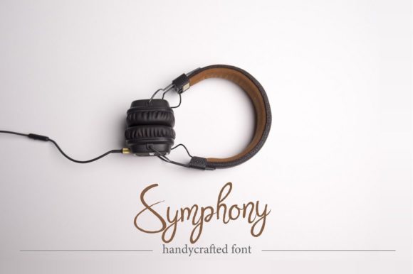 Symphony Font Poster 1