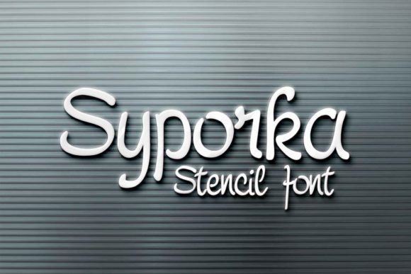 Syporka Font Poster 1