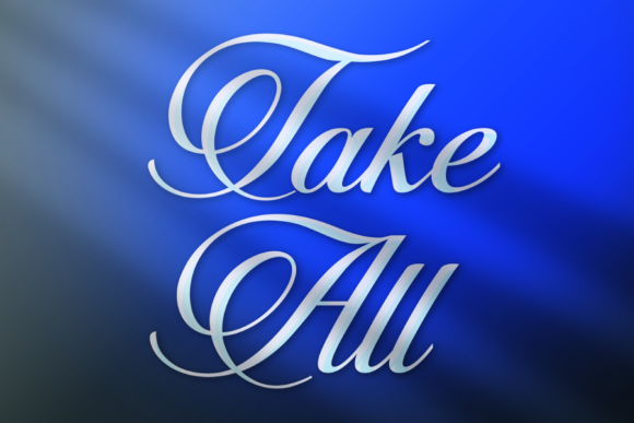 Take All Font Poster 1
