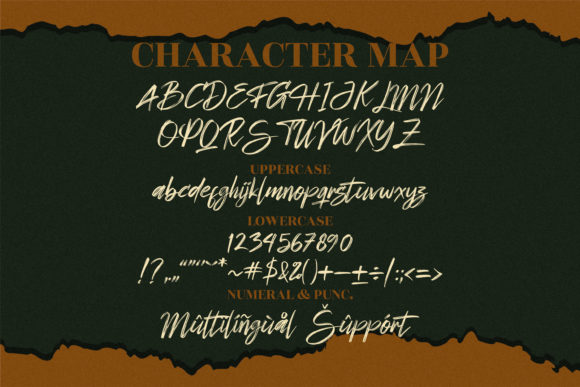 Tametogde Font Poster 14