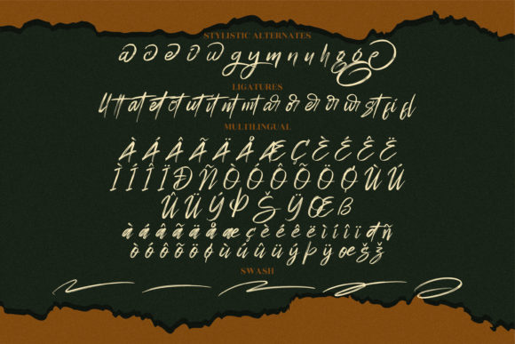 Tametogde Font Poster 15