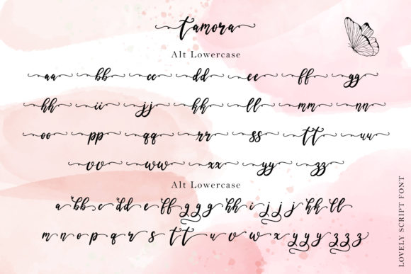 Tamora Font Poster 11