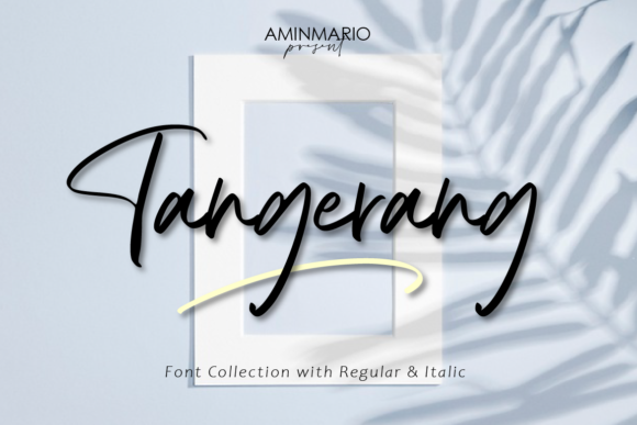 Tangerang Font Poster 1
