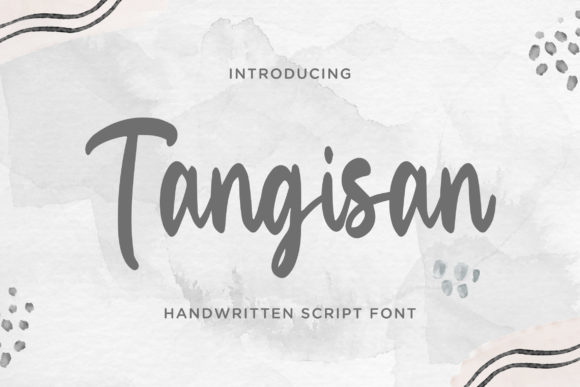 Tangisan Font Poster 1