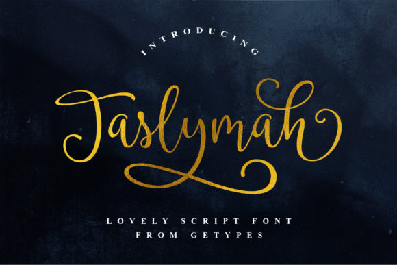 Taslymah Font Poster 1