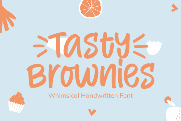 Tasty Brownies Font Poster 1