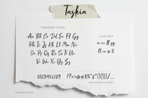 Tazkia Font Poster 8