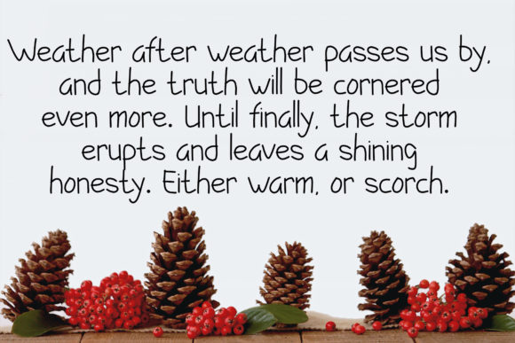 Teacher Font Poster 3