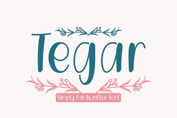 Tegar Font Poster 1