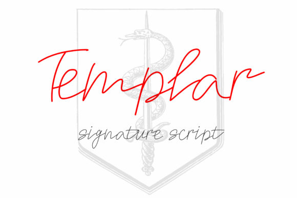 Templar Font Poster 1