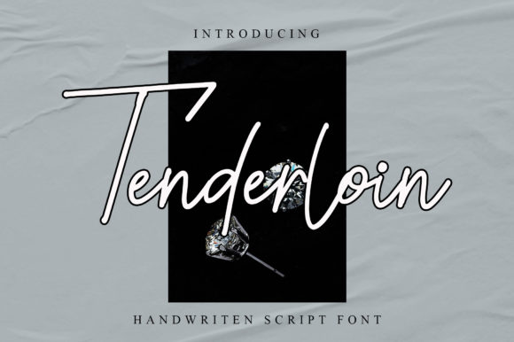 Tenderloin Font Poster 1