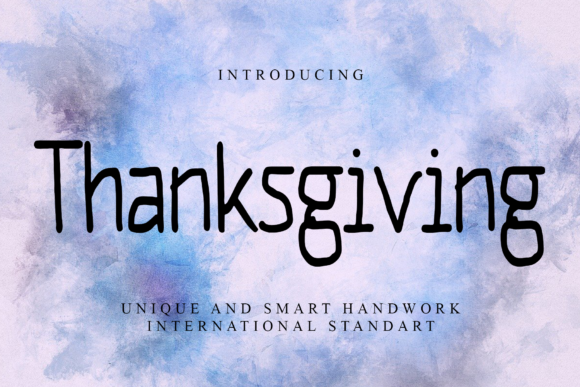 Thanksgiving Font