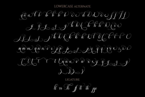 The Adelyne Font Poster 12