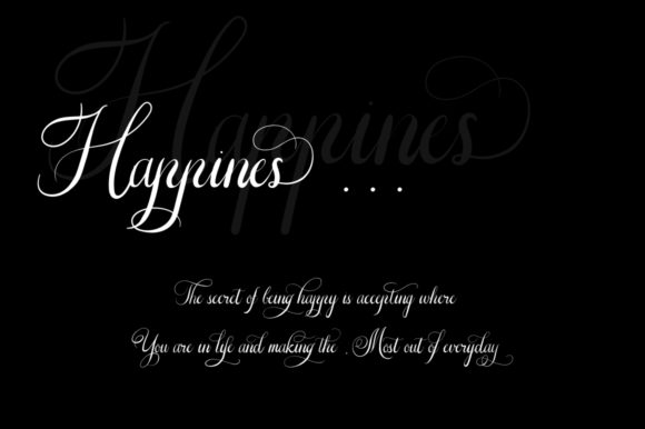 The Adelyne Font Poster 6