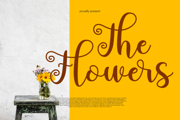 The Anybean Font Poster 7