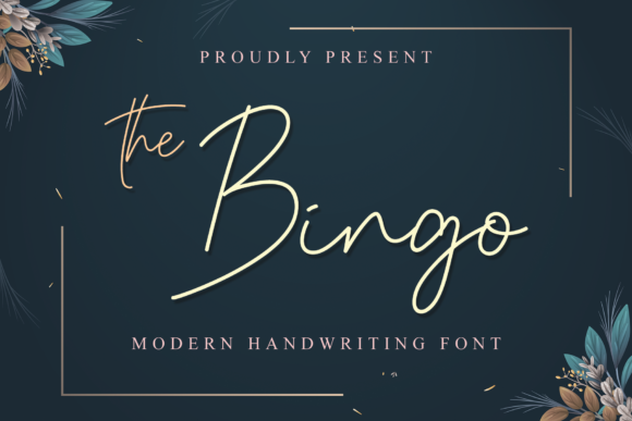 The Bingo Font Poster 1