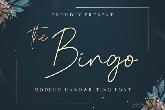 The Bingo Font The Bingo Font Poster 1
