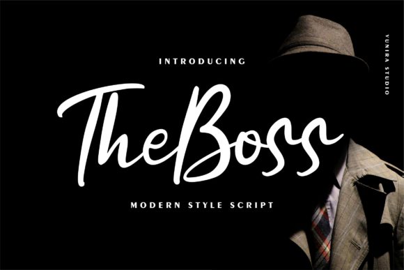 The Boss Font Poster 1