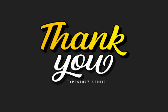 The Braders Script Font Poster 12