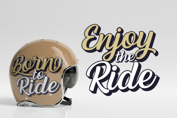 The Braders Script Font Poster 4