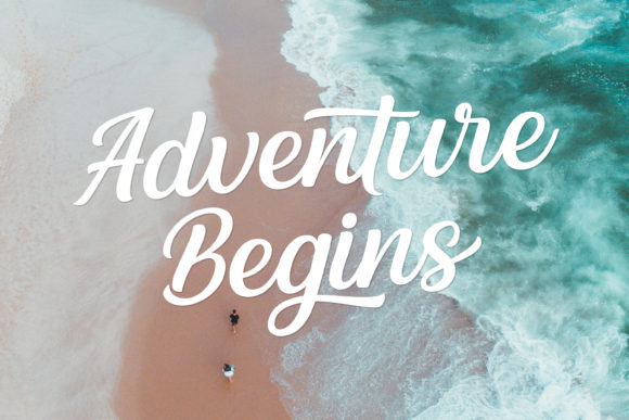 The Braders Script Font Poster 8