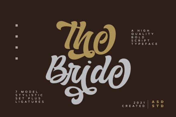 The Bride Font