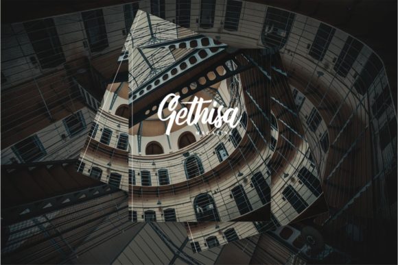 The Bustonh Font Poster 4