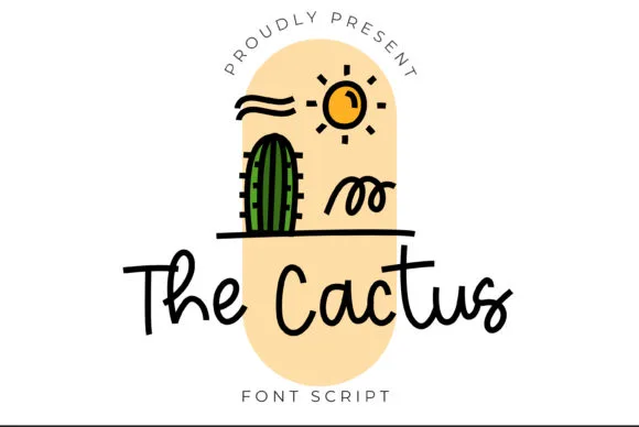 The Cactus Font The Cactus Font Poster 1