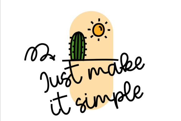 The Cactus Font Poster 2