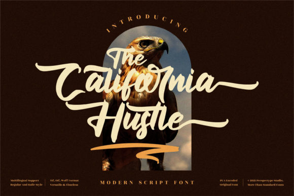 The California Hustle Font Poster 1