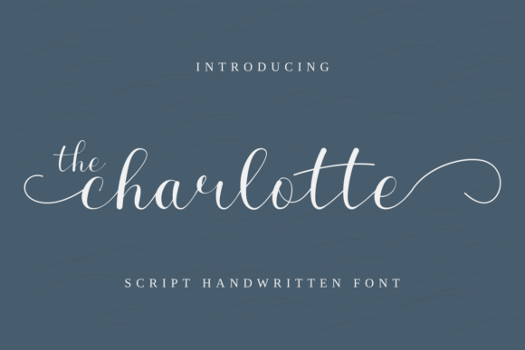 The Charlotte Font Poster 1