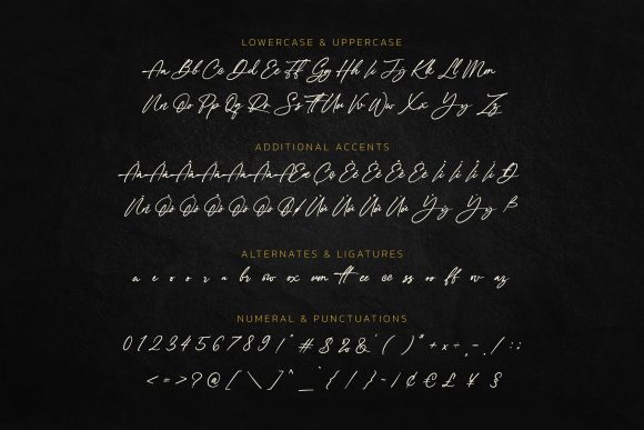 The Checkmate Font Poster 9