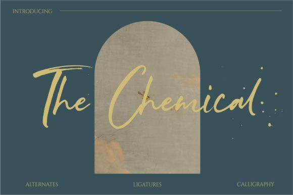 The Chemical Font Poster 1